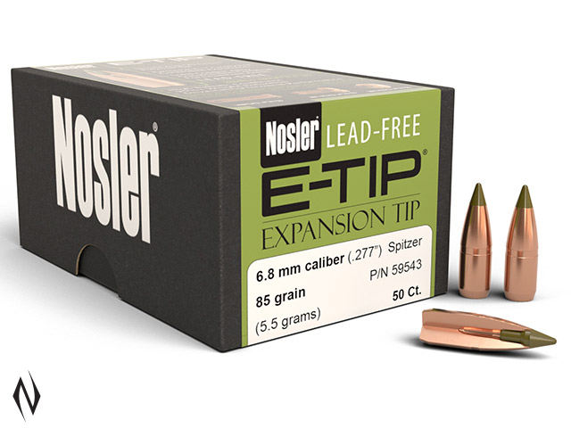 NOSLER 6.8MM 85GR E-TIP 50PK Image