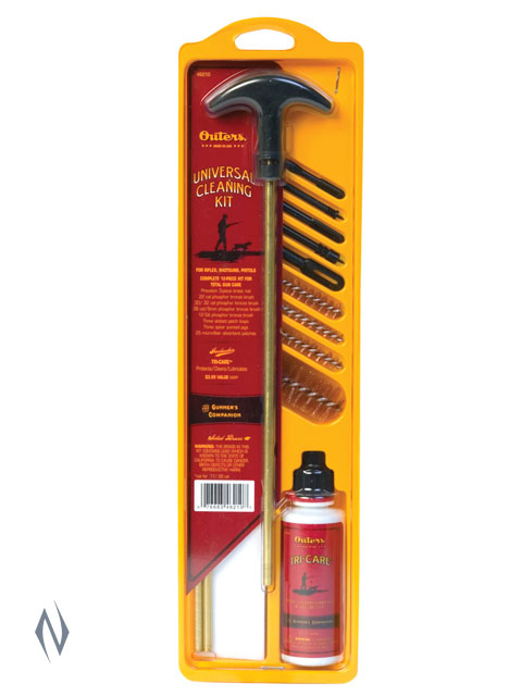 OUTERS UNIVERSAL BRASS ROD CLEANING KIT WITH BRUSHES Image