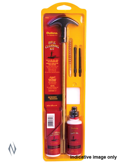 OUTERS PISTOL CLEANING KIT CLAM PACK 22 CAL Image