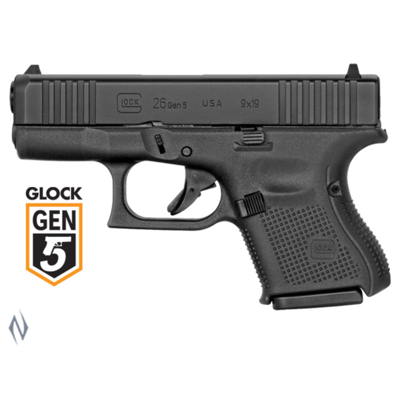 NIOA Australia | GLOCK 26 9MM SUB COMPACT 10 SHOT GEN5 FS 88MM