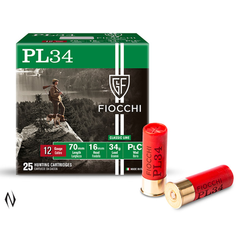 NIOA Australia | FIOCCHI PL 34 12G 34GR 2 1295FPS